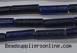 CTB357 15.5 inches 4*13mm tube lapis lazuli beads wholesale