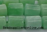 CTB520 15.5 inches 10*13mm triangle jade beads wholesale