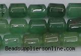 CTB705 15.5 inches 6*8mm tube green aventurine beads wholesale