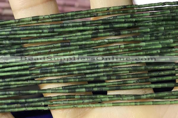 CTB800 15.5 inches 1mm tube Canadian jade beads wholesale