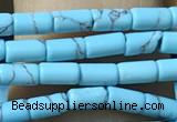 CTB805 15.5 inches 2*4mm tube turquoise beads wholesale