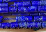 CTB807 15.5 inches 2*4mm tube lapis lazuli beads wholesale