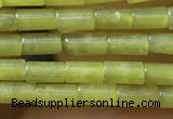 CTB814 15.5 inches 2*4mm tube korean jade beads wholesale