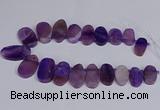 CTD2745 Top drilled 18*25mm - 22*40mm freeform agate beads