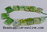 CTD2836 Top drilled 25*30mm - 35*45mm freeform agate beads