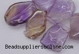 CTD303 Top drilled 15*20mm - 20*25mm freeform ametrine gemstone beads