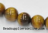 CTE08 15.5 inches 12mm round yellow tiger eye beads Wholesale