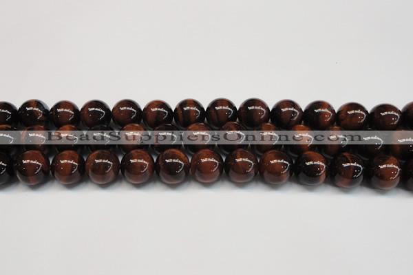 CTE1279 15.5 inches 12mm round A grade red tiger eye beads