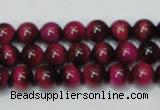 CTE136 15.5 inches 8mm round dyed tiger eye gemstone beads