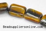 CTE14 15.5 inches 18*25mm rectangle yellow tiger eye beads