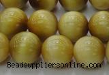 CTE1404 15.5 inches 12mm round golden tiger eye beads wholesale