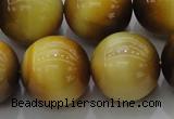 CTE1406 15.5 inches 16mm round golden tiger eye beads wholesale