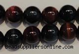 CTE149 15.5 inches 12mm round colorful tiger eye beads wholesale