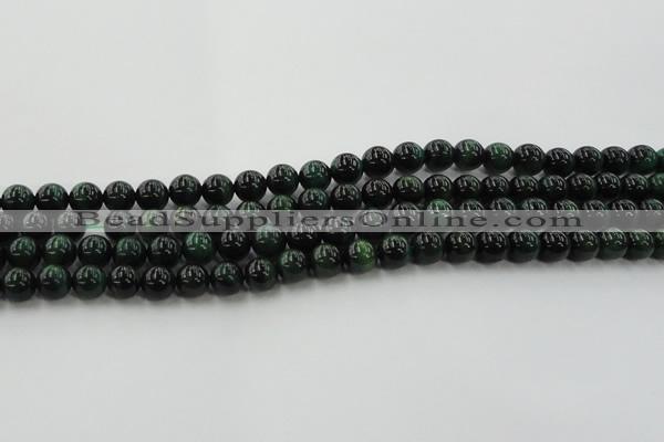 CTE1492 15.5 inches 8mm round green tiger eye beads wholesale