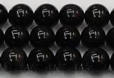 CTE1603 15.5 inches 10mm round AB grade black tiger eye beads