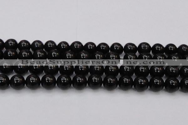 CTE1617 15.5 inches 18mm round A grade black tiger eye beads