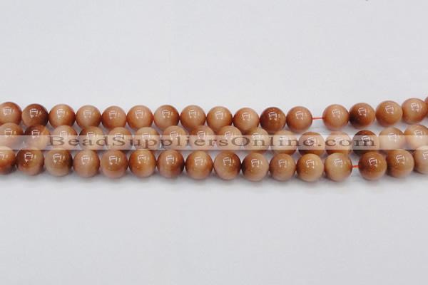 CTE1651 15.5 inches 6mm round sun orange tiger eye beads