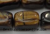 CTE1709 15.5 inches 14*22mm nuggets yellow tiger eye beads