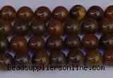 CTE1780 15.5 inches 4mm round yellow iron tiger beads wholesale