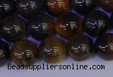 CTE1804 15.5 inches 12mm round blue iron tiger beads wholesale