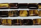 CTE190 15.5 inches 15*20mm rectangle yellow tiger eye gemstone beads