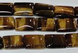 CTE191 15.5 inches 25*35mm rectangle yellow tiger eye gemstone beads