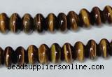 CTE195 15.5 inches 6*10mm rondelle yellow tiger eye gemstone beads