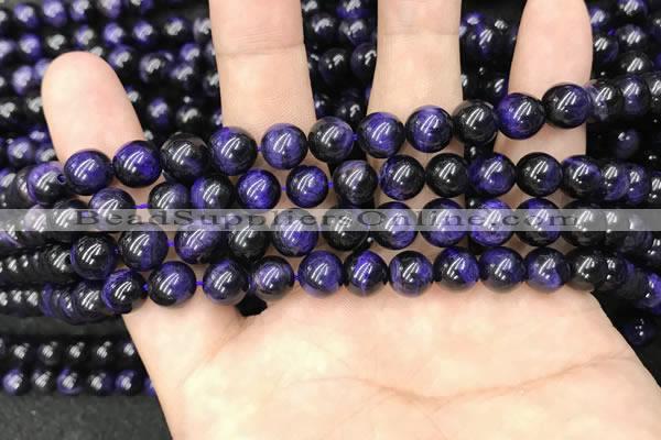 CTE2022 15.5 inches 6mm round purple tiger eye beads wholesale