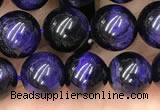 CTE2023 15.5 inches 8mm round purple tiger eye beads wholesale