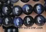 CTE2029 15.5 inches 6mm round blue tiger eye gemstone beads