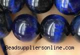 CTE2039 15.5 inches 12mm round blue tiger eye beads wholesale