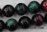 CTE596 15.5 inches 16mm round colorful tiger eye beads wholesale