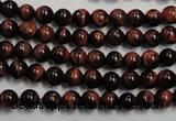 CTE83 15.5 inches 6mm round red tiger eye gemstone beads