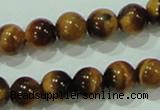 CTG02 15.5 inches 4mm round tiny tigers eye beads wholesale