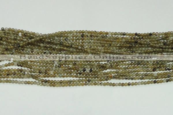 CTG103 15.5 inches 2mm round tiny labradorite gemstone beads wholesale