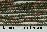 CTG104 15.5 inches 2mm round tiny unakite gemstone beads wholesale