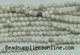 CTG105 15.5 inches 2mm round tiny white turquoise beads wholesale