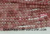 CTG110 15.5 inches 2mm round tiny rhodochrosite gemstone beads wholesale