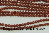 CTG112 15.5 inches 2mm round tiny goldstone beads wholesale