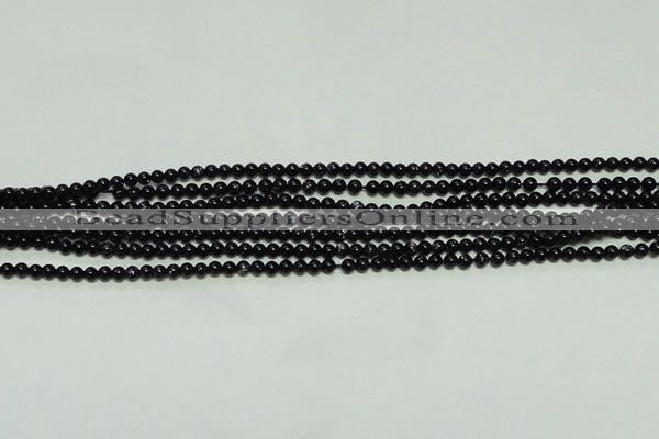 CTG113 15.5 inches 2mm round tiny blue goldstone beads wholesale