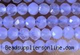 CTG1303 15.5 inches 2mm faceted round blue lace agate beads wholesale