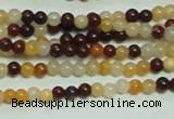 CTG138 15.5 inches 3mm round tiny mookaite gemstone beads wholesale