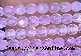 CTG1404 15.5 inches 2mm faceted round lavender amethyst beads wholesale