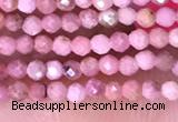 CTG1431 15.5 inches 2mm faceted round Chinese rhodochrosite beads