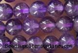 CTG1584 15.5 inches 4mm round amethyst gemstone beads wholesale