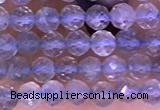 CTG1622 15.5 inches 3mm faceted round tiny labradorite beads