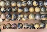 CTG2006 15 inches 2mm,3mm leopard skin jasper beads