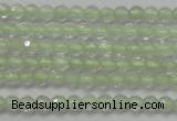 CTG204 15.5 inches 3mm faceted round tiny prehnite gemstone beads