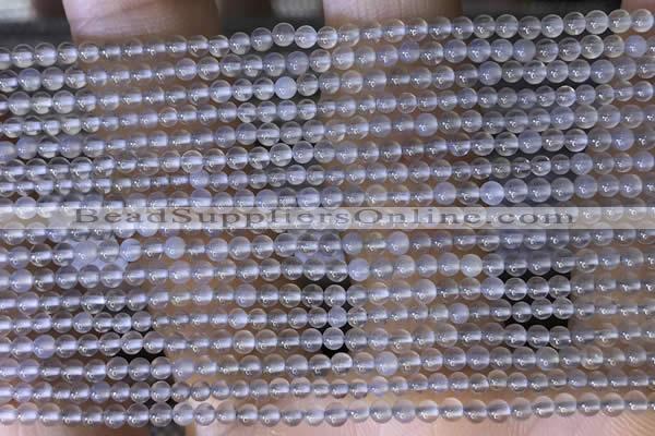 CTG2046 15 inches 2mm,3mm grey agate gemstone beads