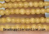 CTG2074 15 inches 2mm,3mm yellow jade gemstone beads